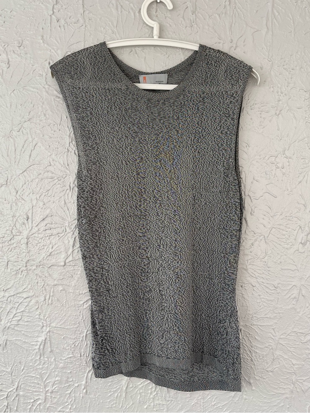 M Missoni Gray Viscose Tank Top Size 12